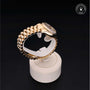 Rolex Certified Pre-owned Lady Datejust M179178-0200 front on black background
