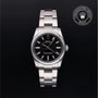 Rolex Certified Pre-owned Oyster Perpetual M124200-0002 front on black background