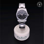 Rolex Certified Pre-owned Oyster Perpetual M124200-0002 front on black background