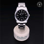 Rolex Certified Pre-owned Explorer M214270-0003 front on black background