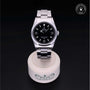 Rolex Certified Pre-owned Explorer M14270-0001 front on black background