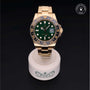 Rolex Certified Pre-owned GMT II M116718LN-0001 front on black background