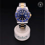 Rolex Certified Pre-owned Submariner Date M116613LB-0005 front on black background