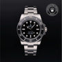 Rolex Certified Pre-owned Submariner Non Date M114060-0002 front on black background