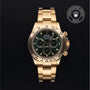 Rolex Certified Pre-owned Daytona M116508-0013 front on black background