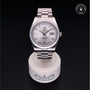 Rolex Certified Pre-owned Daydate Ii M218239-0063 front on black background