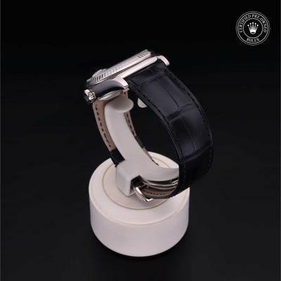 Rolex Certified Pre-owned Day-date M118139-0004 front on black background