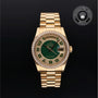 Rolex Certified Pre-owned Day-date M118348-0054 front on black background