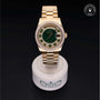 Rolex Certified Pre-owned Day-date M118348-0054 front on black background