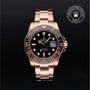 Rolex Certified Pre-owned GMT II M126715CHNR-0001 front on black background