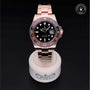 Rolex Certified Pre-owned GMT II M126715CHNR-0001 front on black background