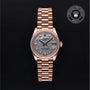 Rolex Certified Pre-owned Lady Datejust M278275-0009 front on black background