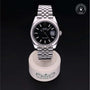 Rolex Certified Pre-owned Datejust M126334-0018 front on black background