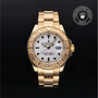 Rolex Certified Pre-owned Yacht-Master M16628-0007 front on black background