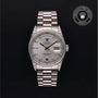 Rolex Certified Pre-owned Day-date M118339-0020 front on black background