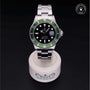 Rolex Certified Pre-owned Submariner Date M16610LV-0002 front on black background