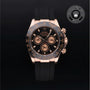 Rolex Certified Pre-owned Daytona M116515LN-0017 front on black background