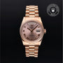 Rolex Certified Pre-owned Day-date M118235-0030 front on black background