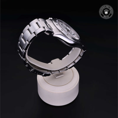 Rolex Certified Pre-owned Daytona M16520-0002 front on black background