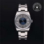 Rolex Certified Pre-owned Oyster Perpetual M116000-0004 front on black background