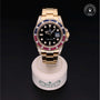Rolex Certified Pre-owned GMT II M116758SARU-0001 front on black background