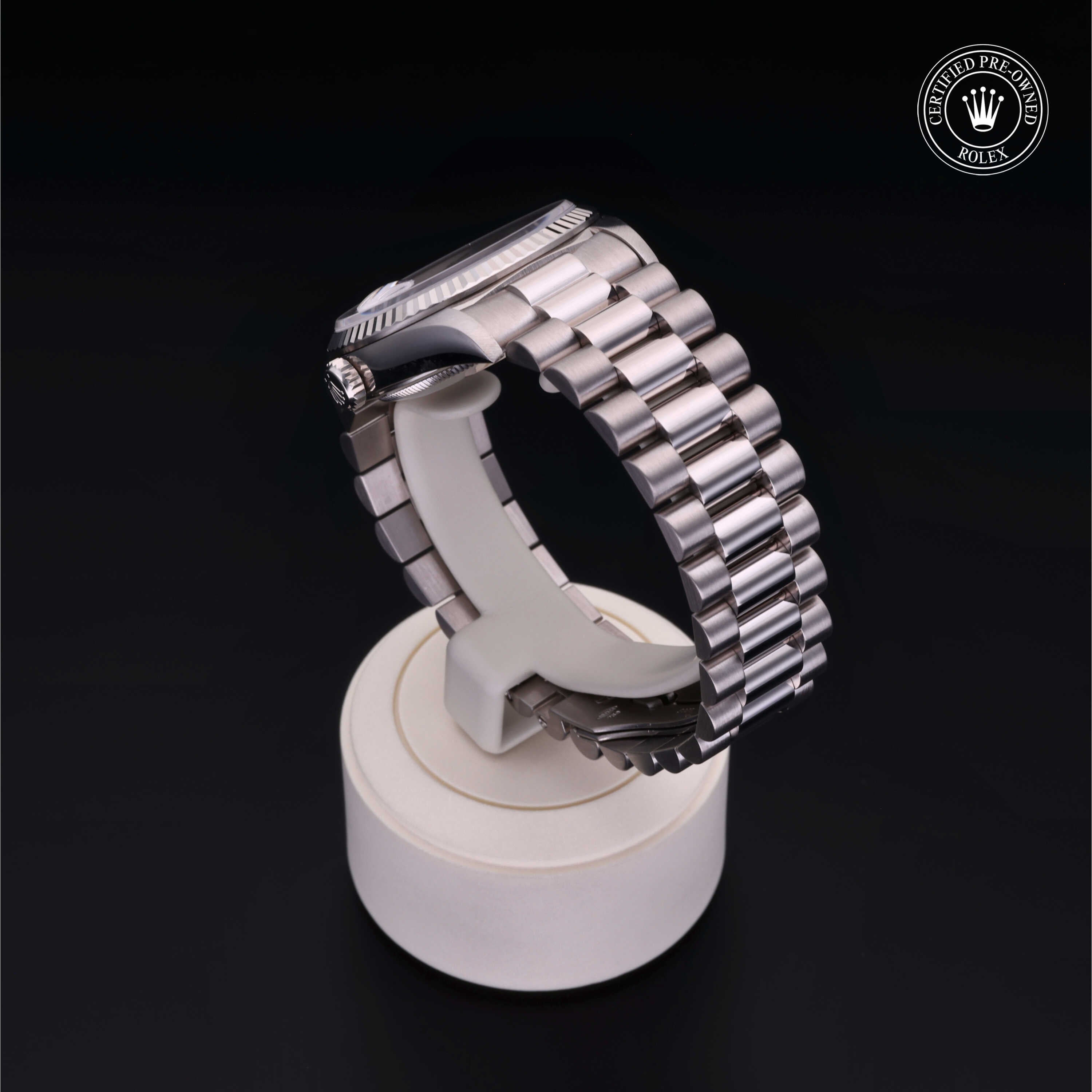  front on black background