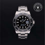 Rolex Certified Pre-owned Submariner Date M116610LN-0001 front on black background