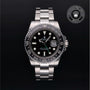 Rolex Certified Pre-owned GMT II M116710LN-0001 front on black background