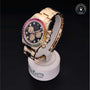 Rolex Certified Pre-owned Daytona M116598RBOW-0001 front on black background