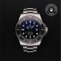 Rolex Certified Pre-owned Deep Sea M126660-0002 front on black background