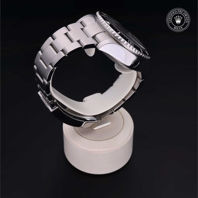Rolex Certified Pre-owned Deep Sea M126660-0002 front on black background