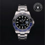 Rolex Certified Pre-owned GMT II M116710BLNR-0002 front on black background