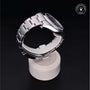 Rolex Certified Pre-owned Explorer M214270-0001 front on black background