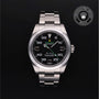 Rolex Certified Pre-owned Air-King M116900-0001 front on black background