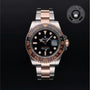 Rolex Certified Pre-owned GMT M126711CHNR-0002 front on black background