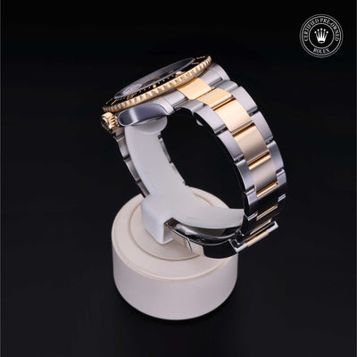 Rolex Certified Pre-owned Submariner M126613LN-0002 front on black background