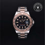 Rolex Certified Pre-owned Yacht-Master M126621-0002 front on black background