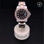 Rolex Certified Pre-owned Yacht-Master M126621-0002 front on black background