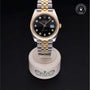 Rolex Certified Pre-owned Datejust M126333-0006 front on black background