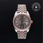 Rolex Certified Pre-owned Datejust M126331-0010 front on black background
