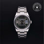 Rolex Certified Pre-owned Datejust M126200-0018 front on black background