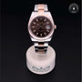 Rolex Certified Pre-owned Datejust M126301-0001 front on black background