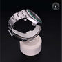 Rolex Certified Pre-owned Submariner M126610LV-0002 front on black background