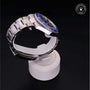 Rolex Certified Pre-owned Submariner Date M126619LB-0003 front on black background