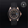 Rolex Certified Pre-owned Yacht-Master M116655-0001 front on black background