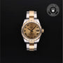 Rolex Certified Pre-owned Lady Datejust M178343-0005 front on black background