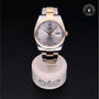 Rolex Certified Pre-owned Datejust M126303-0001 front on black background
