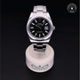 Rolex Certified Pre-owned Datejust M116300-0001 front on black background