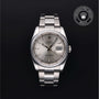 Rolex Certified Pre-owned Datejust M116200-0056 front on black background
