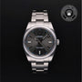 Rolex Certified Pre-owned Oyster Perpetual M114300-0001 front on black background